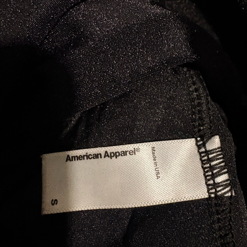 American Apparel Classic Black Apparel